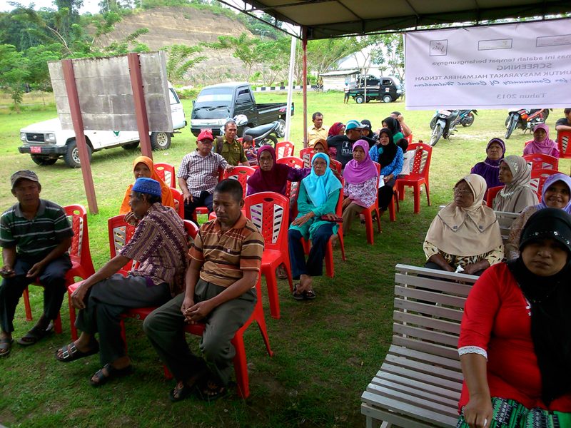 patiënten wachten voor screening